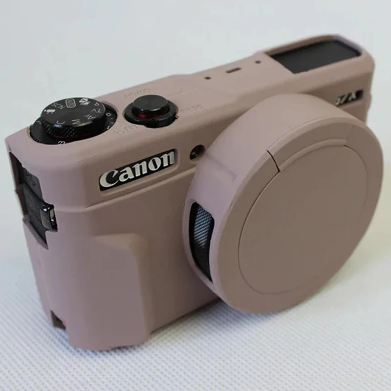 Силиконовая сумка для камеры Canon PowerShot G7X Mark II защитные сумки объектива Мягкий