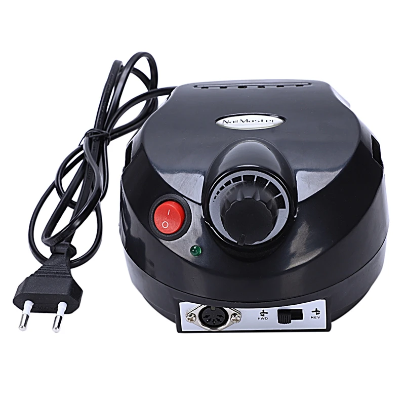 

25000Rpm Electric Nail Drill Machine Electric Manicure Machine Drills Accessory Pedicure Kit Nail Drill File Bit Nail Tools Blac