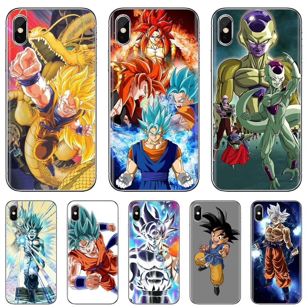 Для iPhone 10 11 12 Pro Mini 4S SE 5C 6 6S 7 8 X XR XS Plus Max 2020 чехол для телефона Z-Kid-C-Goku-Seven-Dragon-Ball |