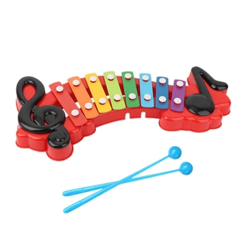 

FBIL-Baby Kid 8-Note Xylophone Musical Toys Wisdom Development Notes Hand Knock Game Retail Music Toy