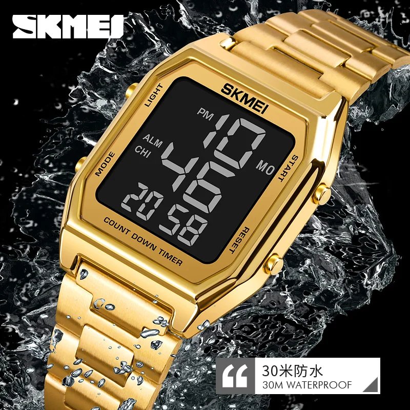 Skmei 1735 Fashion Outdoor Sport Watch Men Multifunction Watches Alarm  Clock Chrono Waterproof Digital Watch Reloj Hombre - Digital Wristwatches -  AliExpress