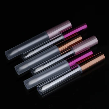 

5Pcs/lot 2.5ML Empty Lip Gloss Tube Clear Lip Glaze Bottle DIY Refillable Makeup Cosmetics Packing Contaienr