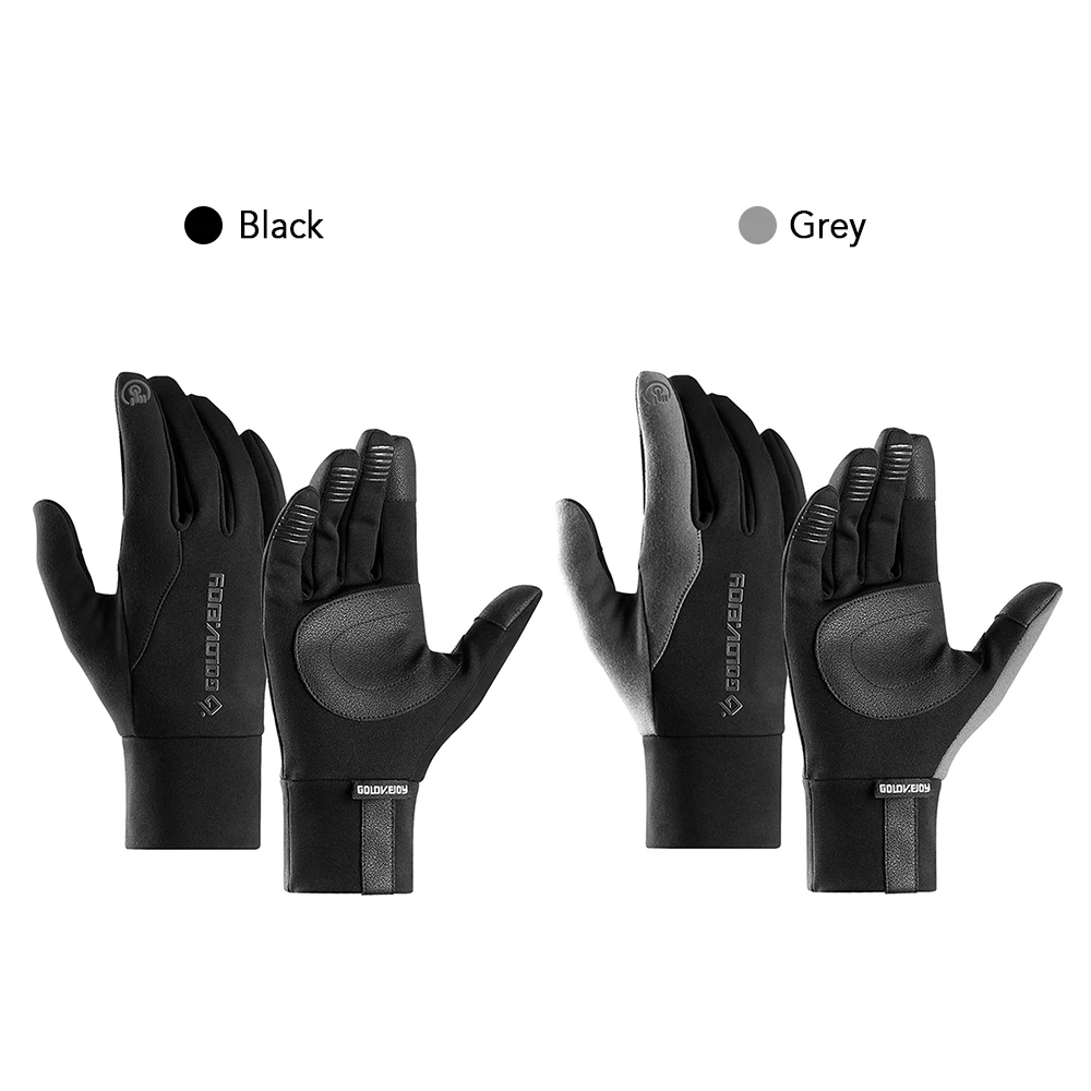 Зимние теплые перчатки для мужчин и женщин непромокаемые перчатки для сенсорного экрана ветрозащитные спортивные перчатки с теплой подкладкой для катания на лыжах кемпинга и пеших прогулок