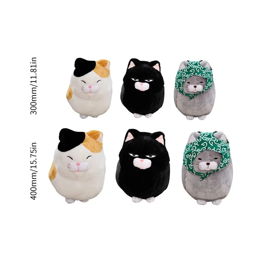30 см/40 см милый кот, плюшевая игрушка, мягкие животные, котенок, подушка, рождественский подарок, игрушка для детей, кавайный подарок на день Святого Валентина