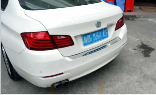 

for BMW 5 Series F10 2011- 2015 Steel Chrome Rear Bumper Protector Plate Cover