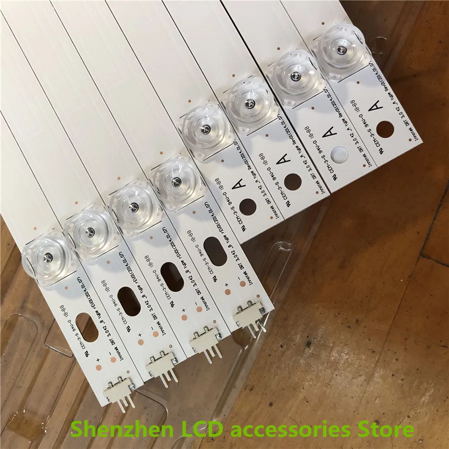 40 шт./лот светодиодный Подсветка полосы для LG 4" ТВ 42LB5800 42LF5600 42LB6300 42LB561V 42LB5610 6916L-1956A 6916L-1957A