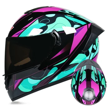 

Motorcycle Helmets Men Women DOT Approved Motocross Full Face Helmet Motorbike Riding Racing Biker Capacete Casco Moto Helmet