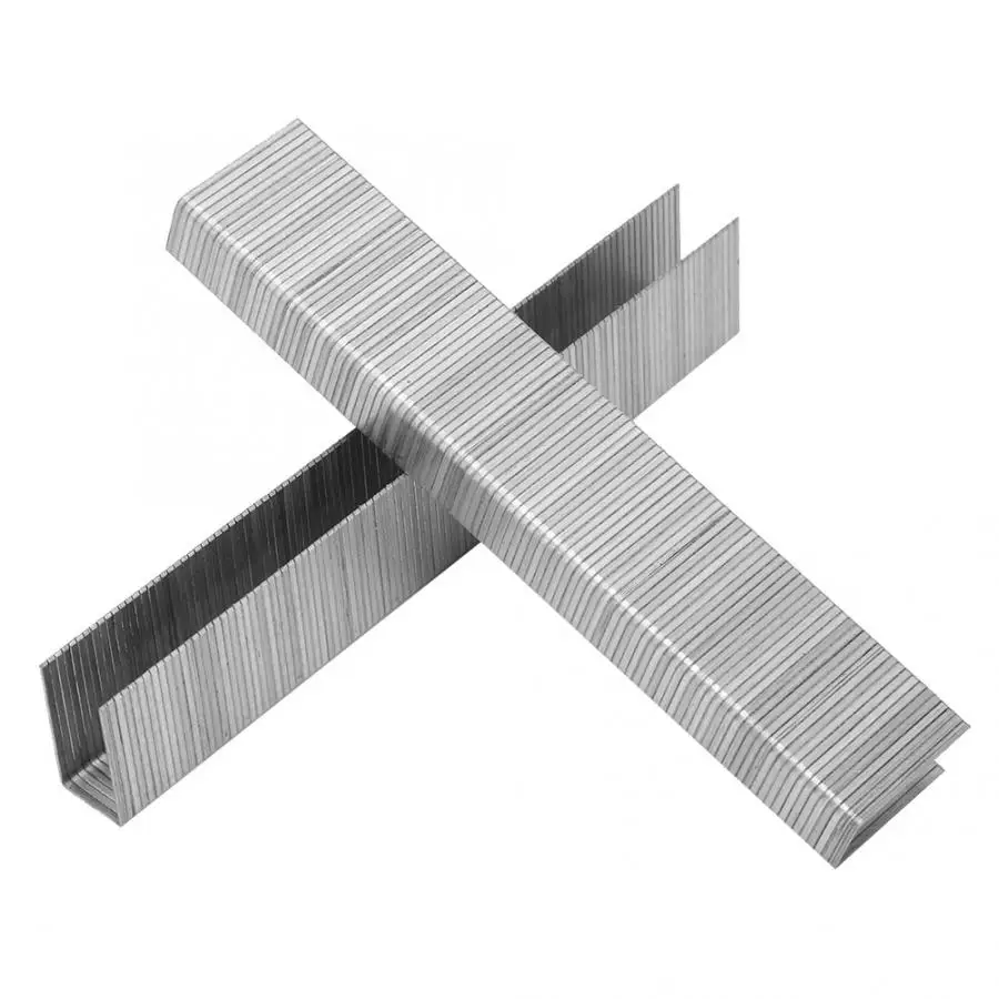 

Hardware Thin Nails 5000PCS Iron Galvanized U-Shaped Nails for Pneumatic Staple Nail Gun Woodworking Nail Small Nails