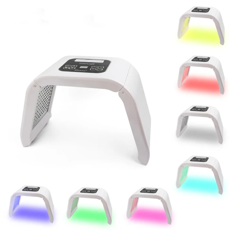  7 Colors PDT Led Mask Facial Light Therapy Skin Rejuvenation Device Spa Acne Remover Anti-Wrinkle R - 4000235509477