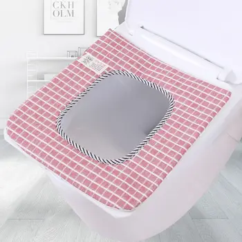 

Square Summer Universal Toilet Seat Waterproof Toilet Seat Toilet Thin Decoration Pad Household Toilet Seat Lovely WC Mat