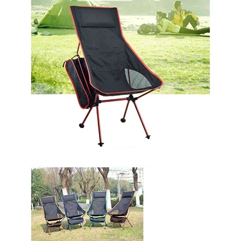 

2020 Outdoor Camping Chair Oxford Cloth Portable Folding Camping Chair Seat For Fishing Festival Picnic BBQ Outdoor Chair