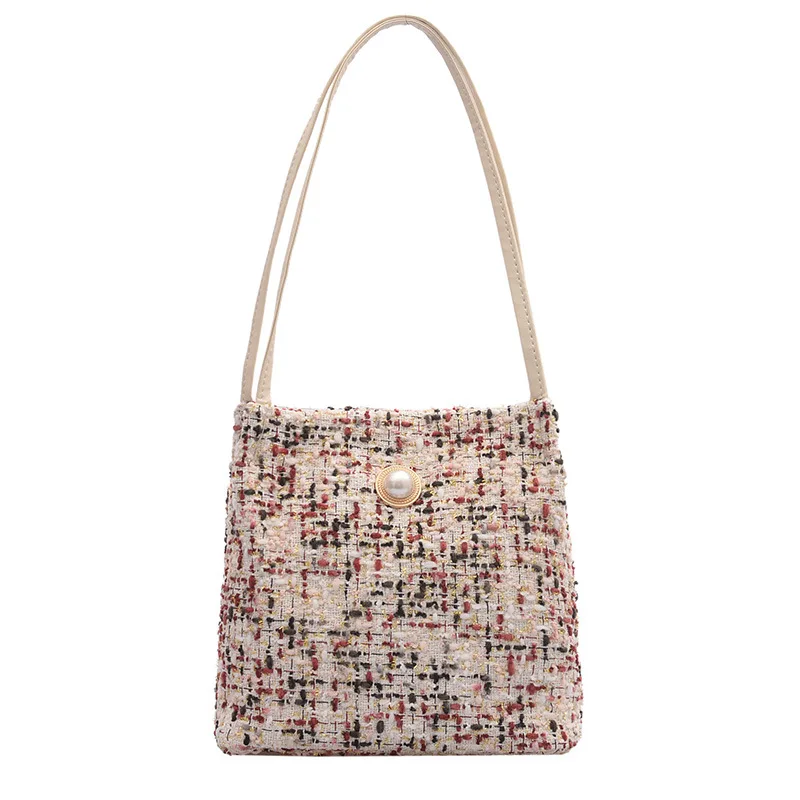 

WOMEN'S Handbag Open Pockets Magnetic Snap Soft Soft Surface Weaving Oxford Cloth WOMEN'S Bag