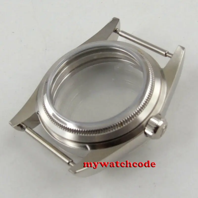 36 мм PARNIS 316L часы с сапфировым стеклом чехол Soild Fit ETA 2824 2836 8215|Часы Чехлы| |