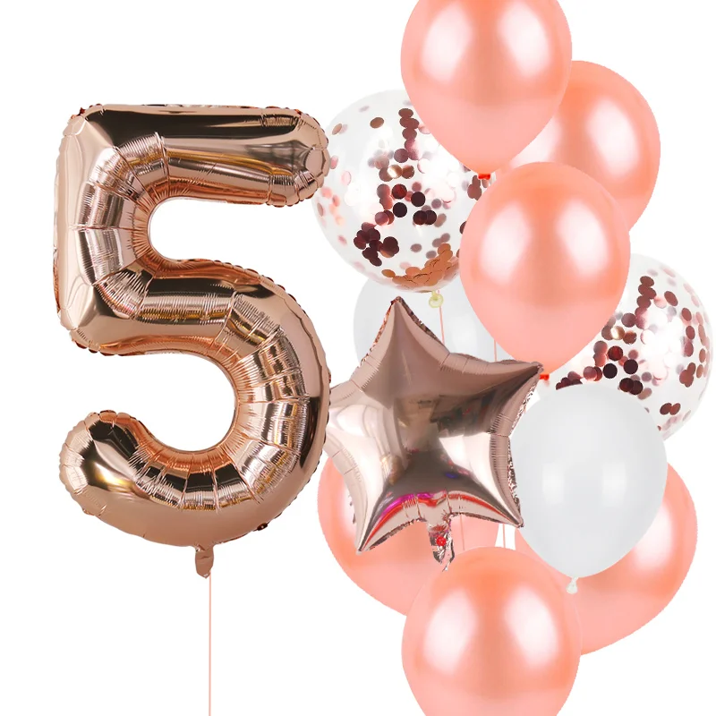 Set Stoviglie Festa 50 Pezzi Oro Rosa Con Corona E Strass: Piatti, Bicchieri, Tovaglioli E Cannucce Per Compleanno Ragazza - 4