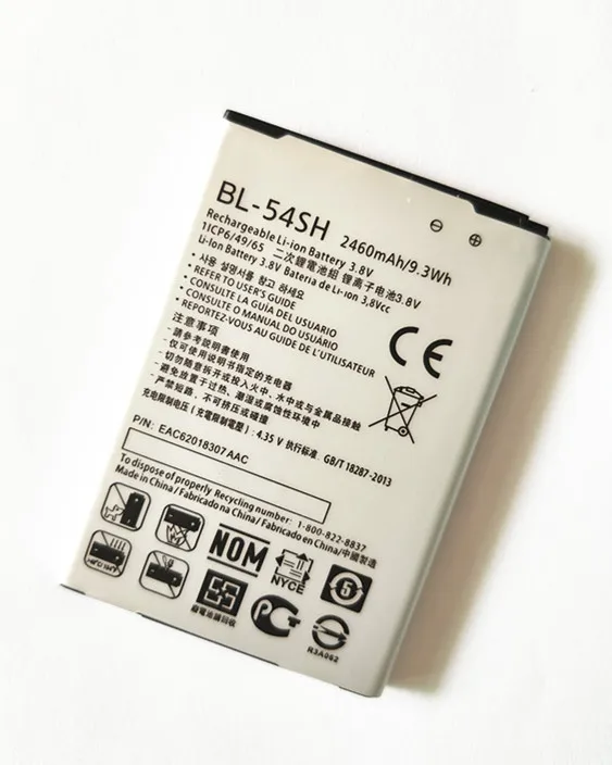 АЗК BL-54SH BL-54SG 2460 мА/ч, Батарея для LG Optimus G3 Beat мини G3s G3c B2MINI G3mini D724 D725 D728 D729 D722 D22 телефон BL 54SH