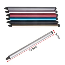 6 цветов емкостная ручка с сенсорным экраном карандаш-Стилус ручки тонкий наконечник для планшета iPad сотовый телефон Высокая чувствительность Универсальный