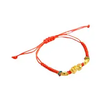 1 шт. амулет ручной работы Красный веревочный браслет тканый красный веревочный цвет Pi Xiu браслеты шнурок эластичный дизайн счастливый браслет