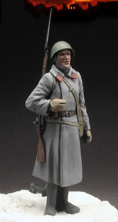 

1/35 Resin Model Building Kit Figure officer