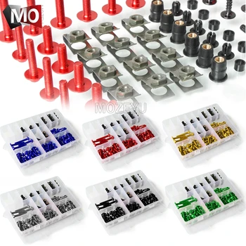 

For HONDA CB125F CB125R CB1300/ABS/S/Super Four/X4 SC38 CB 1300 Motorcycle Full Fairing Bolt Kit Nuts Screws Clips Complete Set