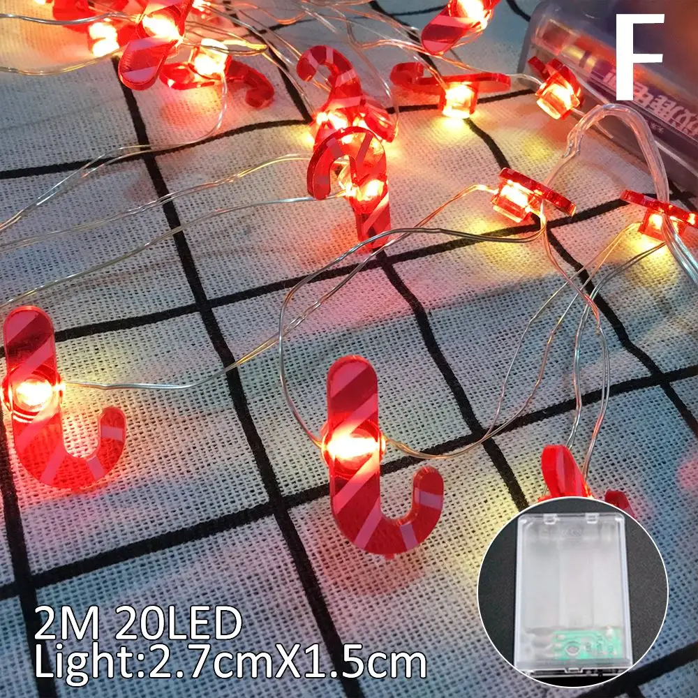 Luzes da Corda Decoração para Casa Iluminação do Feriado Luz de Fadas Papai Noel Natal Guirlanda Decorativo Pendurado Ano Novo Ornamento Led 10 Fios de LED