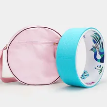 Профессиональный Пилатес Йога колесо Бодибилдинг ABS тренировки тренажерный зал Домашняя Тренировка анти-скольжение йога круг с бесплатной складной удобный мешок