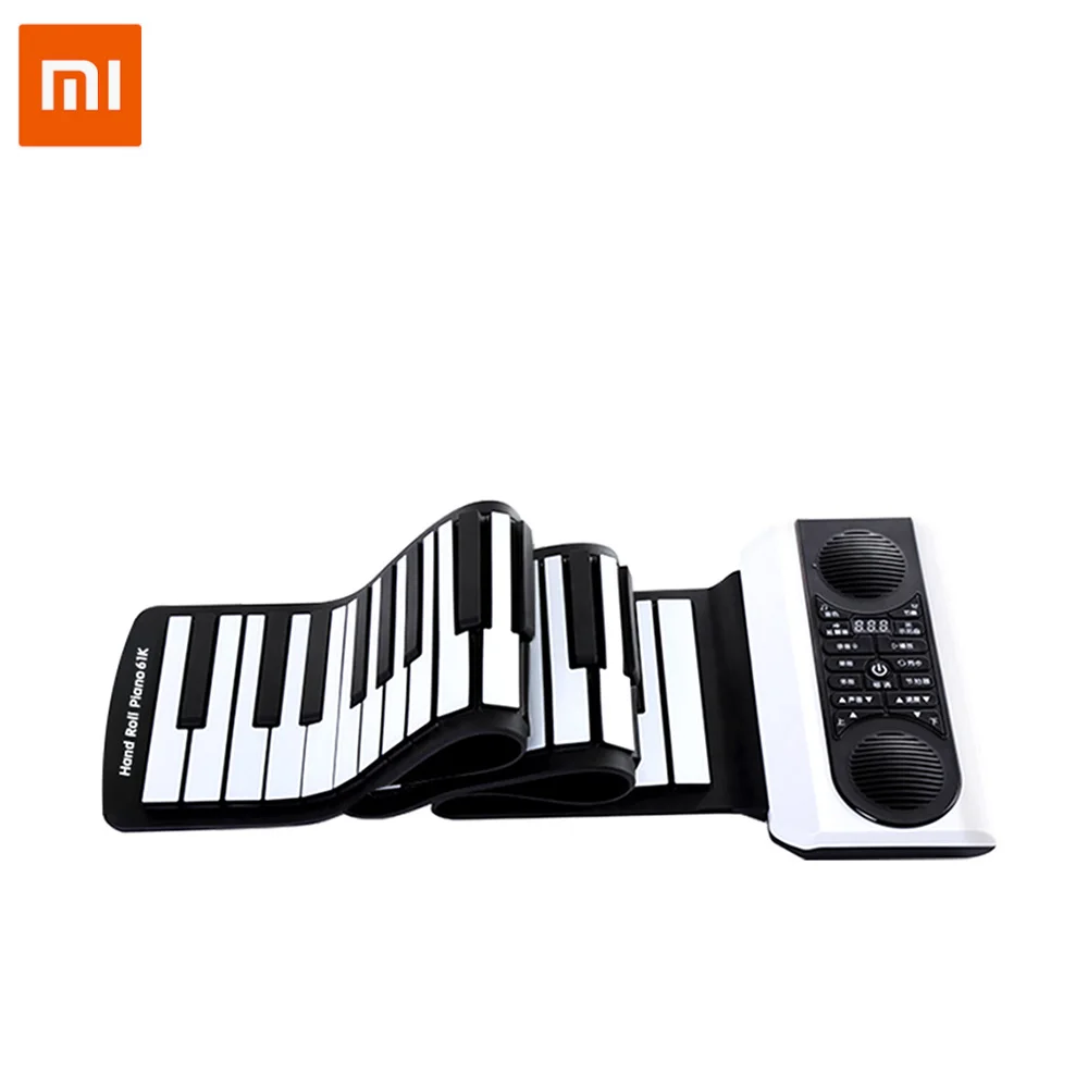  Xiaomi Youpin Vvave 61/81 KeysSound Floating Hand Roll Portable Roll-Up Electronic Piano 128 Rhythm