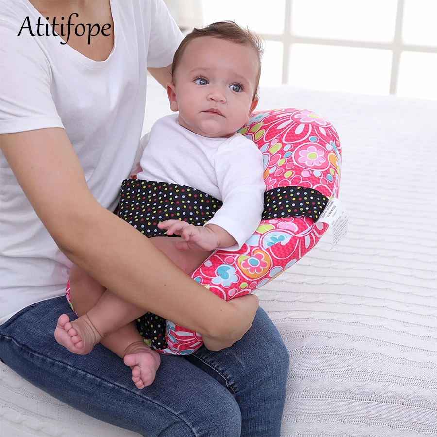 Детское кресло для грудного вскармливания новорожденный шезлонг со встроенной ручкой для путешествий подушки для мам подушка безопасности