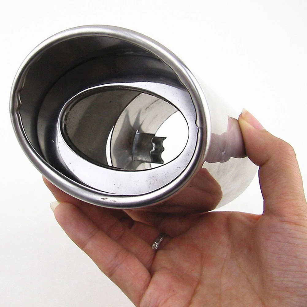 Автомобильные аксессуары хромированная нержавеющая сталь задняя круглая