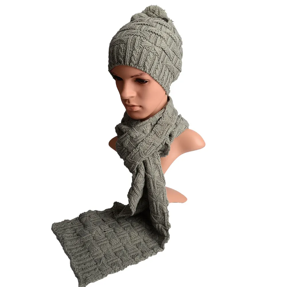 Maylisacc 3 цвета осень зима теплые вязаные шапочки Skullies вязаная шапка ручной работы шапка для женщин и мужчин распродажа