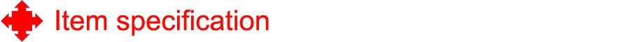 Item specification