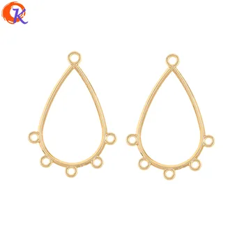 

Cordial Design 100Pcs 24*34mm Jewelry Accessories/Hand Made/Drop Shape/Earrings Connectors/DIY Jewelry Making/Earring Findings