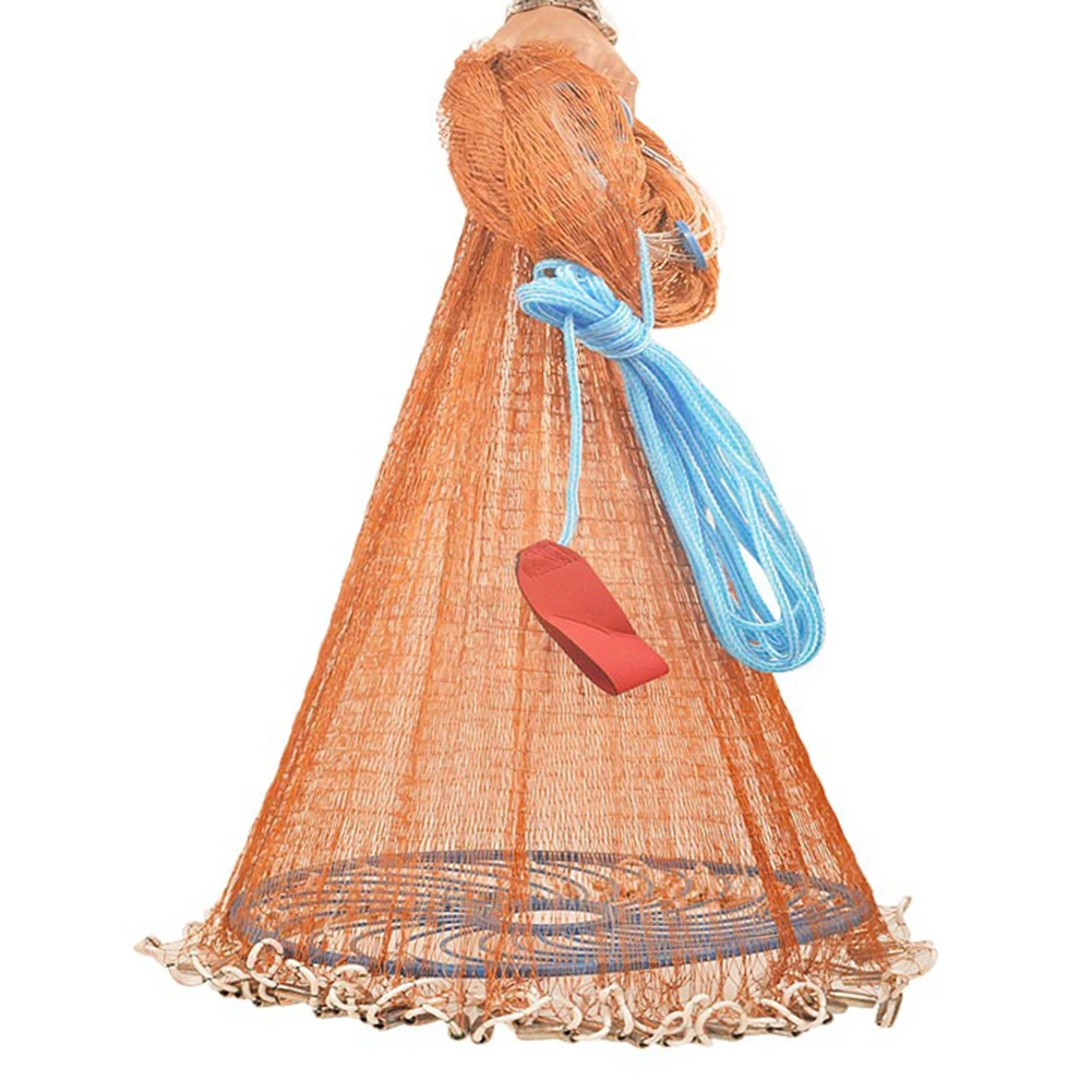 

Fishing Net Hand Throw Net Fish Network Automatic Fishing Tools