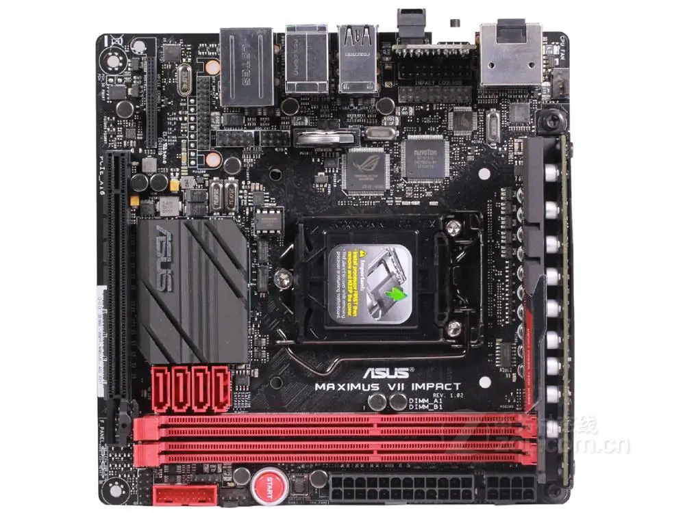Б/у материнская плата для ASUS MAXIMUS VII IMPACT DDR3 LGA 1150 I3 I5 I7 CPU USB2.0 USB3.0 16 Гб HDMI Z97 настольная