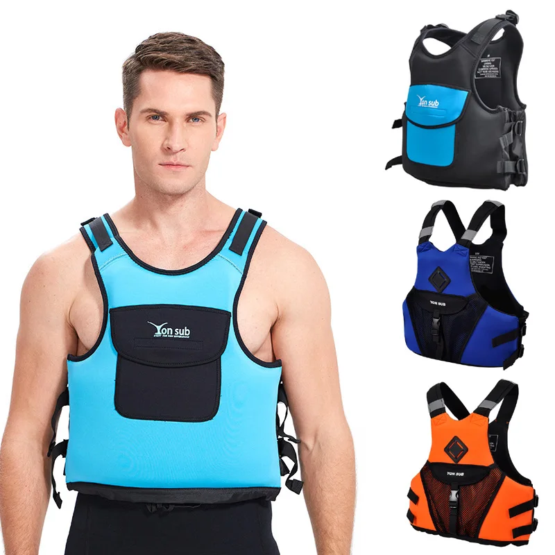 

Adult Neoprene Life Jacket Swimwear Buoyancy Life Vest Salva-vidas for Water Sports Swimming Drifting Surfing Fishing Kayak