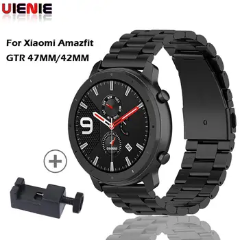 

Stainless Steel Metal Strap For Xiaomi Amazfit Bip/Stratos 2/Pace/GTS GTR 42MM 47MM Band For Huawei Watch GT Bands For Galaxy