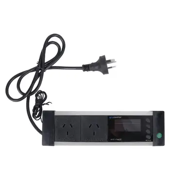 

1pc Thermostat AU Plug Reptile Timing Aquarium Safe Temperature Controller Thermostat Socket