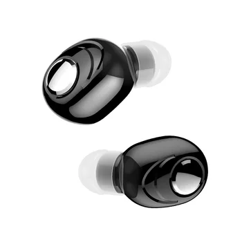 

Mini Wireless Bluetooth Earphone V5.0 Stereo in-ear Headset with Mic Sports Running Sweatproof Earbuds Earphones for Android IOS