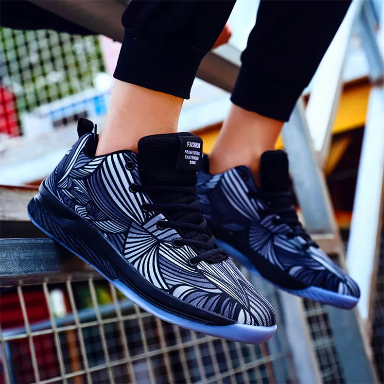Colorful high-end basketball shoes men's casual shoes breathable wear-resistant non-slip sneakers Zapatillas Hombre large size