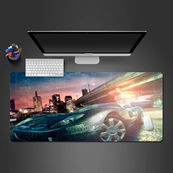 

Shuttle In The City Wild Racing Super Car Mouse Pad Popular Game Competition Game High Quality Natural Rubber Large Mouse Pad