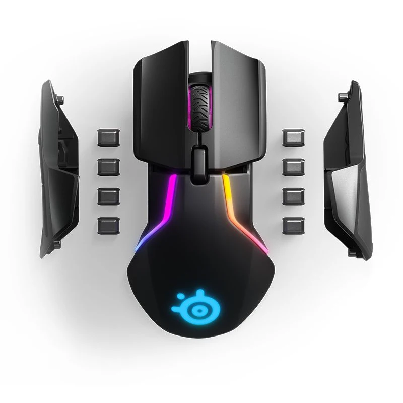 Мышь Steelseries Rival 650 черный оптическая(12000dpi) беспроводная USB игровая(7but