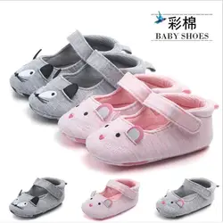 Милая детская обувь с героями мультфильмов; хлопковая обувь для малышей; обувь для малышей с мягкой подошвой; обувь для новорожденных;