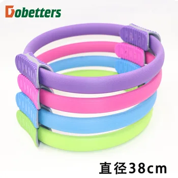 

Yoga Pilates Ring Magic Circle Wrap Slimming Body Building Training Professional Heavy Duty PP+NBR Material Yoga Circle Workout