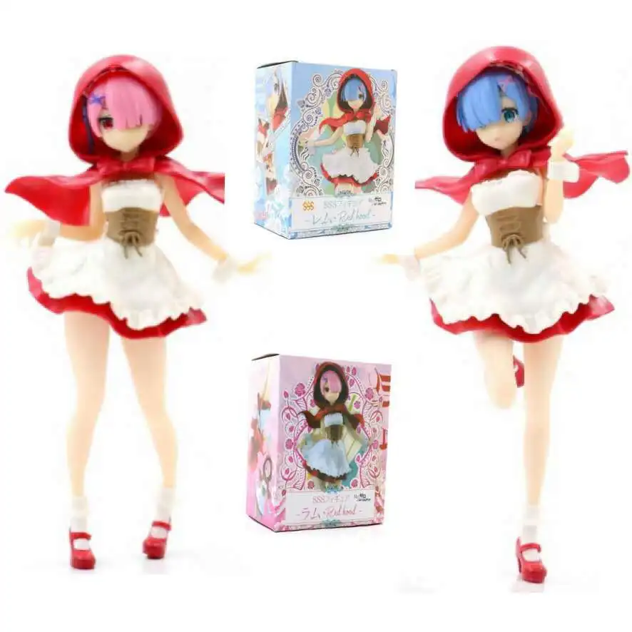 

Re Zero-Based a Different World Life Little Red Riding Hood Ram REM Garage Kit Model Ornaments