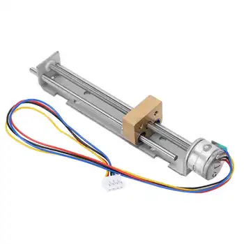 

linear linear rail Stepper Motor Linear Miniature Slide Table Linear Bearing Screw Slider Nut 15 Small Motor linear rails and