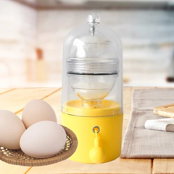 

Egg Scrambler Shaker Whisk Hand Powered Manual Golden Egg Maker Mixer Kitchen Gadgets RT88