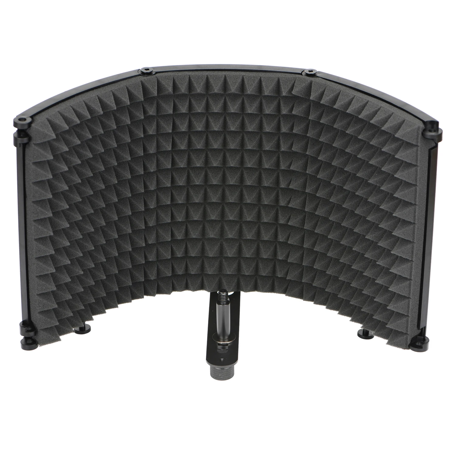 Freeboss FB-PS68 Broadcast Studio Adjustable Angle Foldable Noise Reduction Sound Absorbing Microphone Wind Screen Shield afbeelding