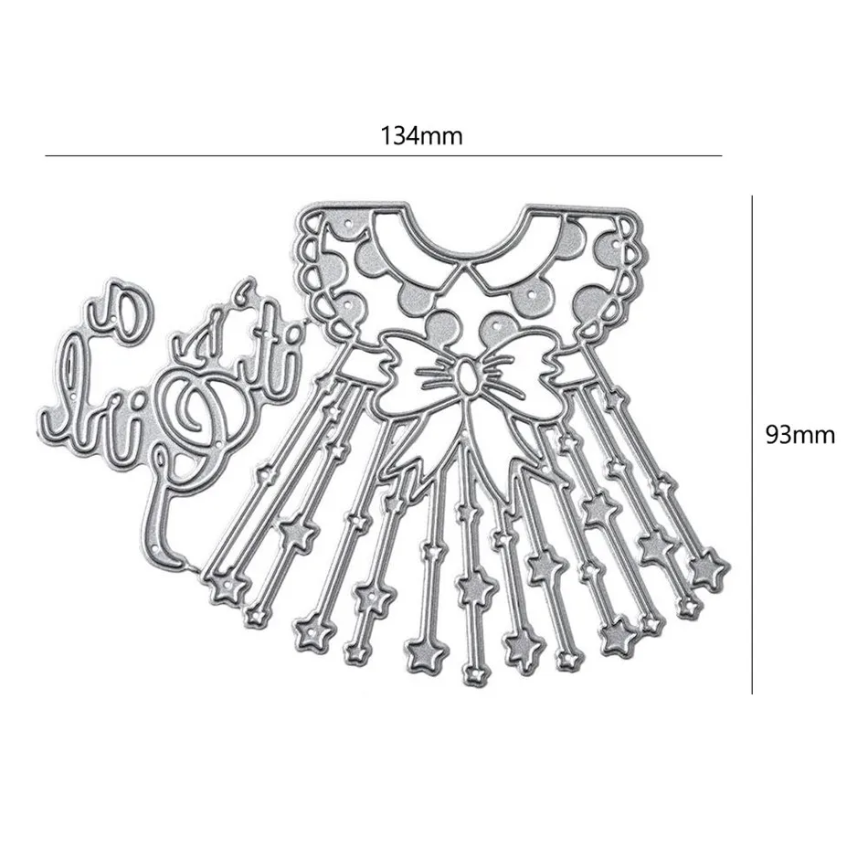 Naifumodo платье для новорожденных девочек металлические Вырубные штампы для самостоятельного изготовления штампов Скрапбукинг альбом бумажная карта декор новые штампы Вырубка