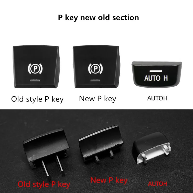 

Car Handbrake Parking Brake P Button Switch Cover For BMW 5 7 F01 F02 F07 F10 F11 F18 F30 520 523 730 2009-2017