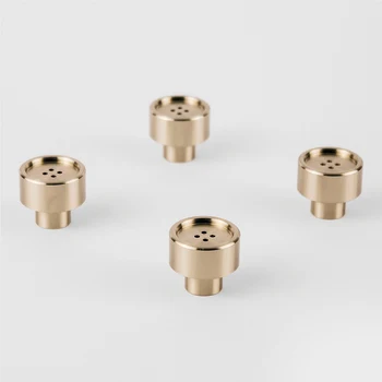 

Nordic Minimalistic Creative Brass Button Drawer Handle Simple Home Cabinet Door Round Golden Handle Home Decoration Accessories