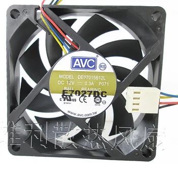 

For AVC DE07015B12L 7cm 70*70*15mm 70mm computer case cpu cooling fans 12V 0. 3A 7CM 7015 cooler